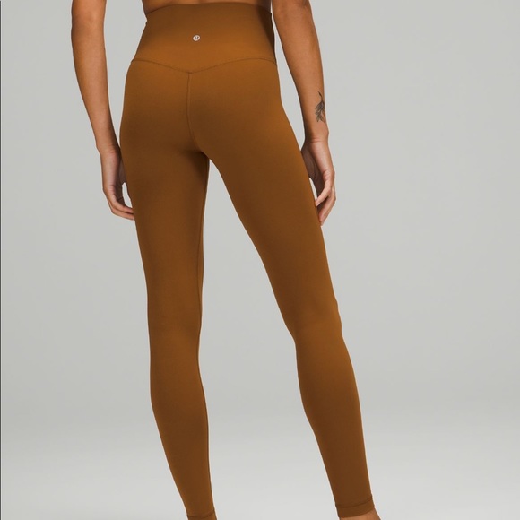 lululemon athletica | Pants u0026 Jumpsuits | Lululemon Align Tights In Copper  Brown | Poshmark